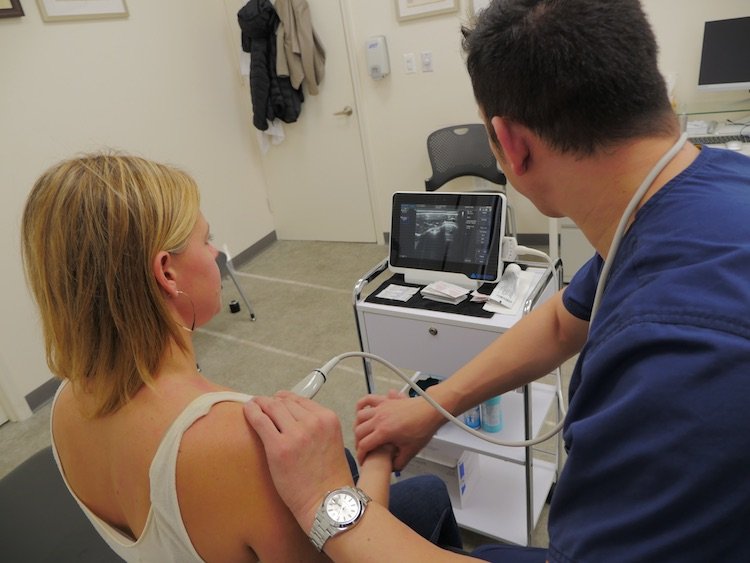 Pre-Procedural Diagnostic Ultrasound Shoulder Movement